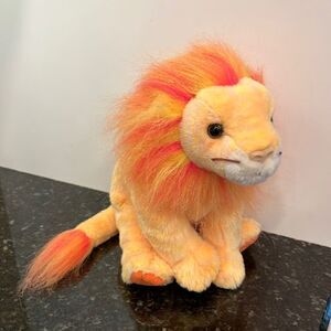 Vintage TY Beanie Baby, "Bushy", Colorful, Lion, 2000, Excellent Conditi…